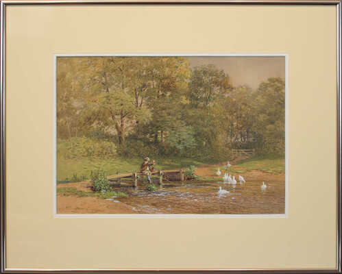 Палмер Гарольд Саттон. Рыбалка на пруду